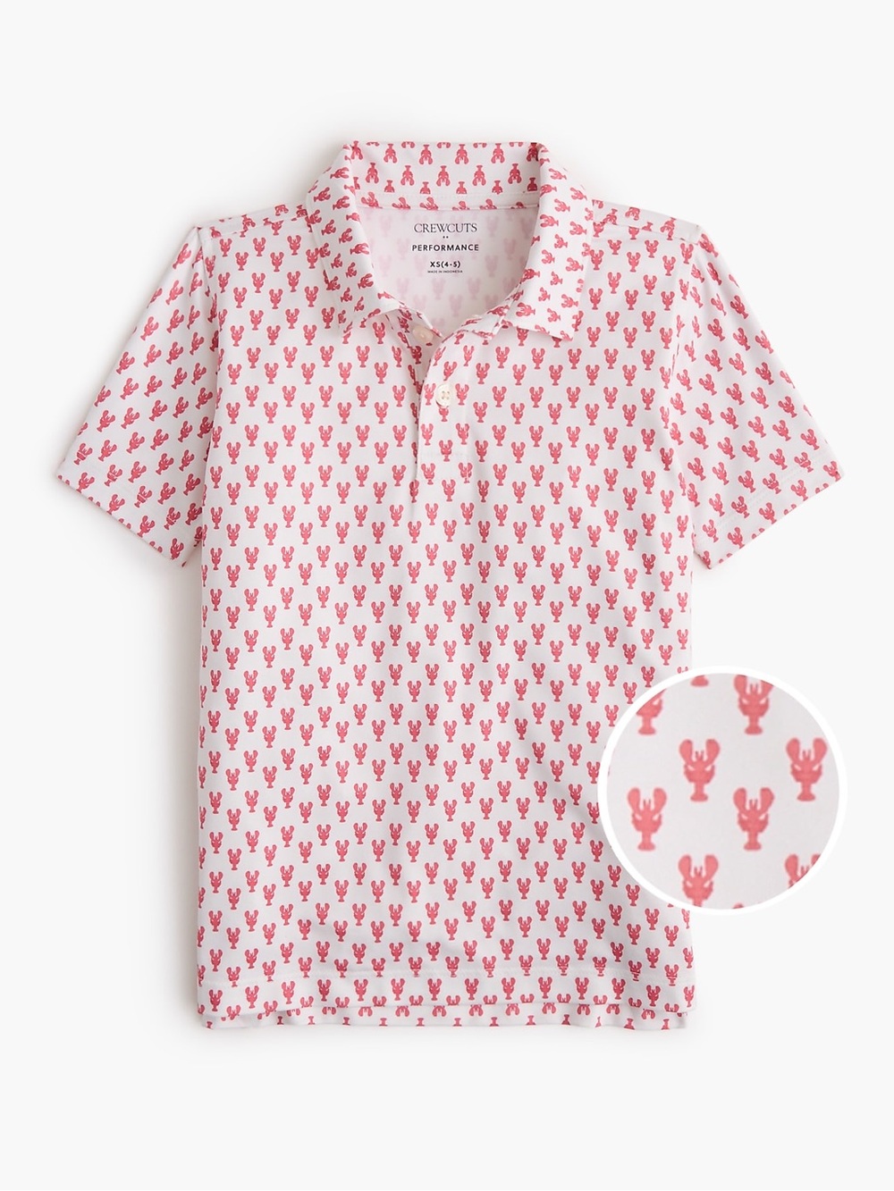 J. Crew Factory Boys' performance polo shirt